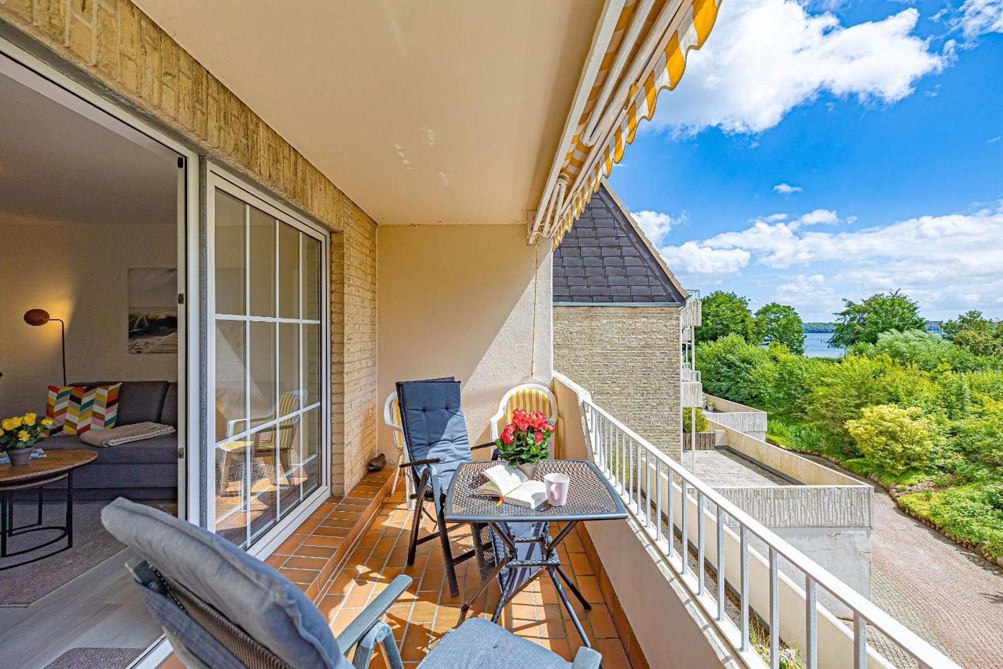 Fewo1846 - Strandresidenz Wassersleben Suedblick App 689 - Komfortables Apartment Mit Balkon Und Meerblick Harrislee Exterior photo