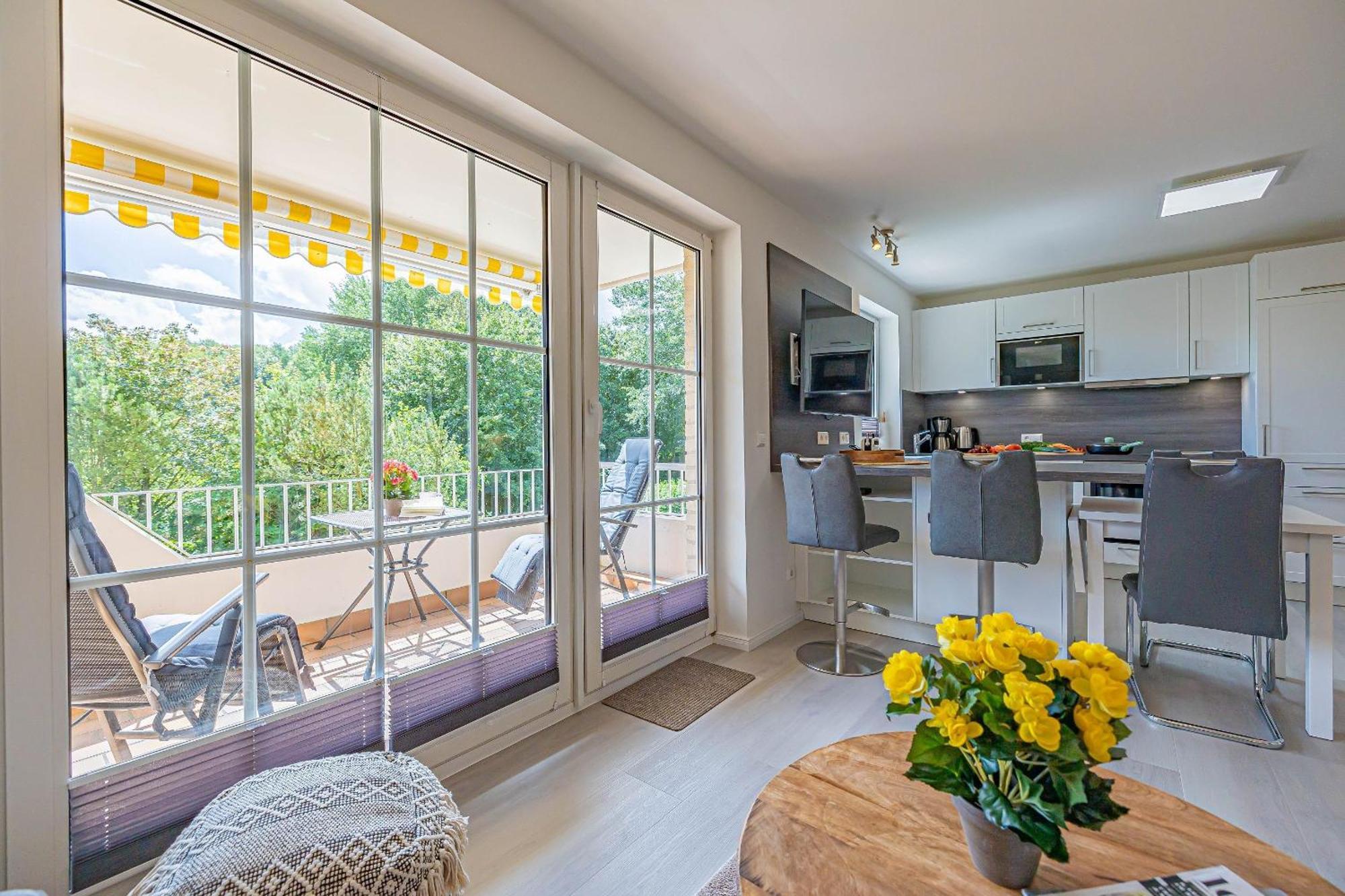 Fewo1846 - Strandresidenz Wassersleben Suedblick App 689 - Komfortables Apartment Mit Balkon Und Meerblick Harrislee Exterior photo